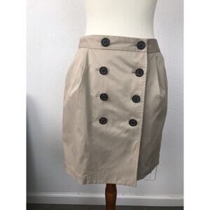 Club Monaco A-Line Mini Wrap Skirt